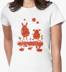 Prehistoric aliens Women's Fitted T-Shirt