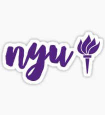 New York University Sticker