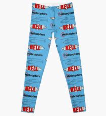 Retro Bell Jet Ranger Leggings