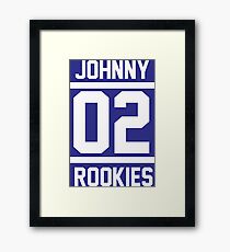 JOHNNY 02 ROOKIES Framed Print