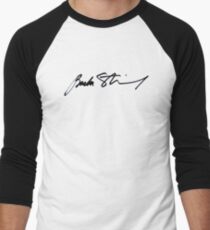 Barbra Streisand Authentic Signature Men's Baseball ¾ T-Shirt