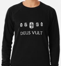 Deus Vult Helm Formation - Licht Leichter Pullover
