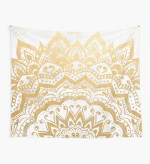 GOLD ORION JEWEL MANDALA Wall Tapestry