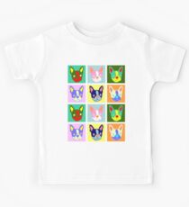 Boston Terrier Pop Art Kids Tee