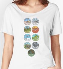 Star Wars Planets Women's Relaxed Fit T-Shirt
