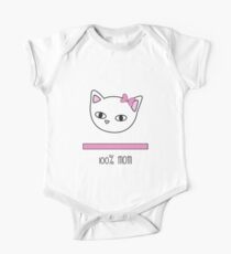 100% mom w girl One Piece - Short Sleeve
