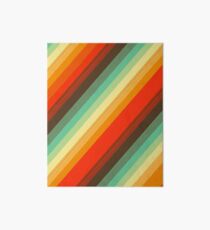 Water colour Rainbow Art Board Print