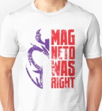 Magneto hatte Recht! Slim Fit T-Shirt