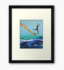Leap Framed Print