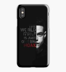 Mr. Robot - Elliot's Quote iPhone Case