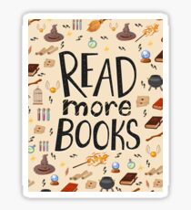 Read more books Sticker