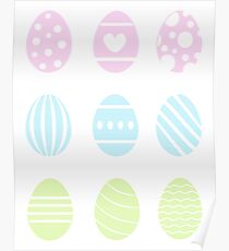 BUNTE OSTEREIER Poster