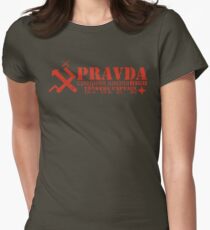 Pravda Team Shirt Women's Fitted T-Shirt
