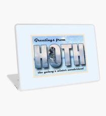 Hoth Postcard Laptop Skin