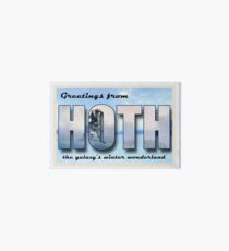 Hoth Postcard Art Board