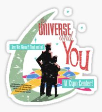 The Universe And You Sticker