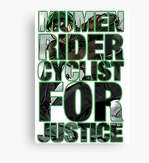 Mumer Rider Canvas Print