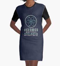 Wissenschaft zählt, Fakten sind wichtig, Free Speech Matters - Vintage T-Shirt Kleid