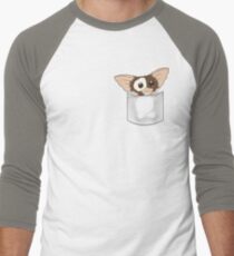Camiseta ¾ bicolor para hombre Pocket Gizmo