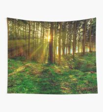 Forest Sunrise Tapestry
