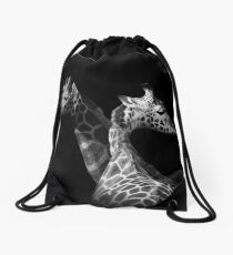 Giraffes Drawstring Bag