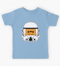 Cassette Trooper - Orange Kids Tee