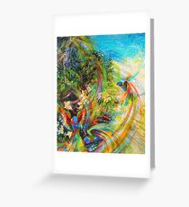 Tropical Cornucopia Greeting Card
