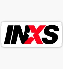 INXS Sticker