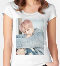 Jimin BTS Women's Fitted Scoop T-Shirt