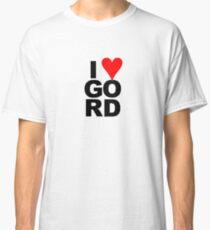 "I Love Gord" Heart Design inspired by Gord Downie of the Tragically Hip Classic T-Shirt