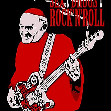 Rock and Roll Shirt – Sex, Drugs And Rock N' Roll Pope T Shirt – Clothes  For Chill People