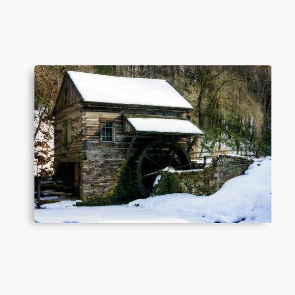 Cutalossa farm in Winter Canvas Print