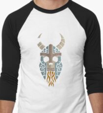 Old Bones- Draugr (colour) Men's Baseball ¾ T-Shirt
