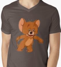 POLISH JERRY Men's V-Neck T-Shirt