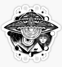 UFO Sticker