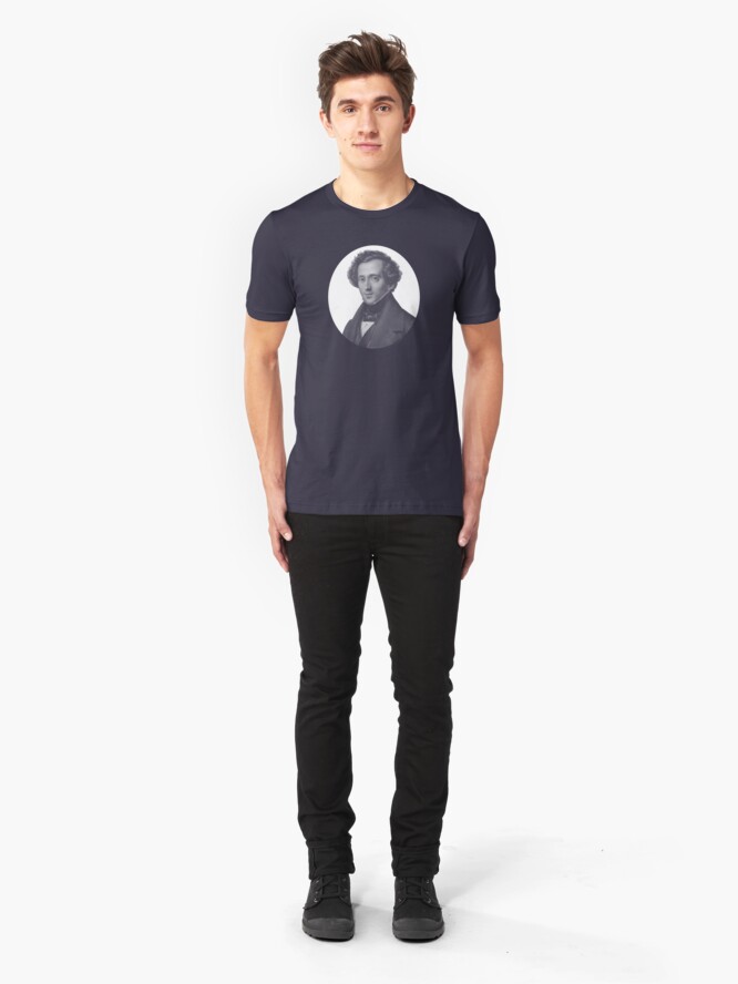Alternate view of Felix Mendelssohn Slim Fit T-Shirt
