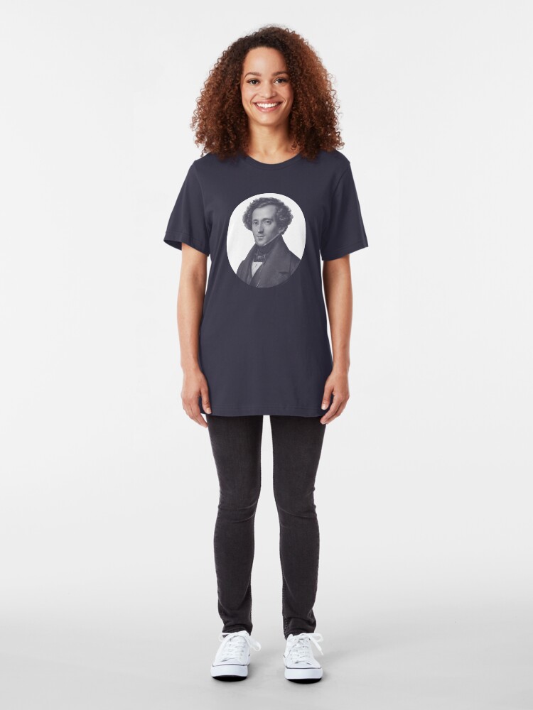 Alternate view of Felix Mendelssohn Slim Fit T-Shirt