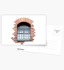 Isolated window 2017 Postcards