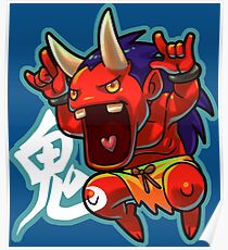 Chibi Oni Poster