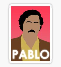 Pablo Escobar 'Powder Pablo' Sticker