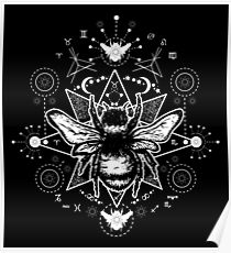 Occult bee Poster