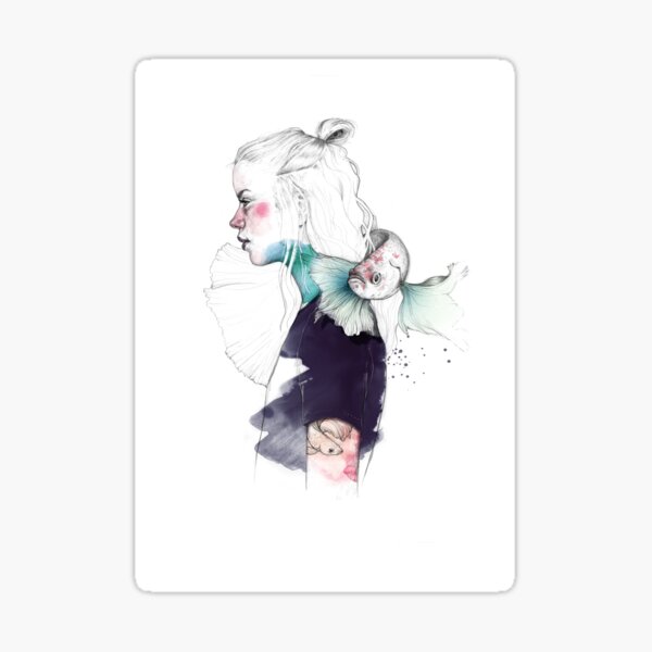 BETTA Glossy Sticker