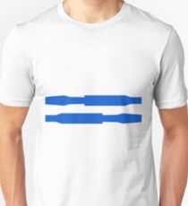 Robot stripes Unisex T-Shirt