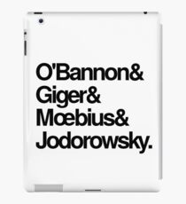 Jodorowsky's Dune - O'Bannon, Giger, Moebius and Jodorowski iPad Case/Skin