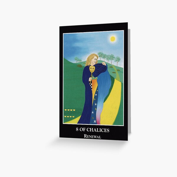 8 of Chalices - Renewal Greeting Card