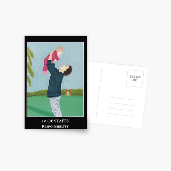 10 of Staffs - Responsibility Postcard