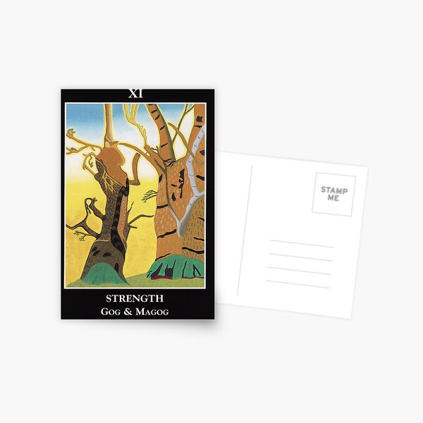 Strength - Gog and Magog Postcard
