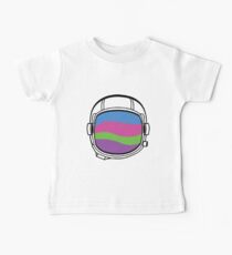 Space Helmet Colors Baby Tee