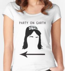Party on Garth Fitted Scoop T-Shirt