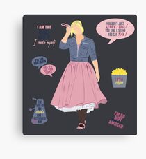 Rose Tyler Canvas Print